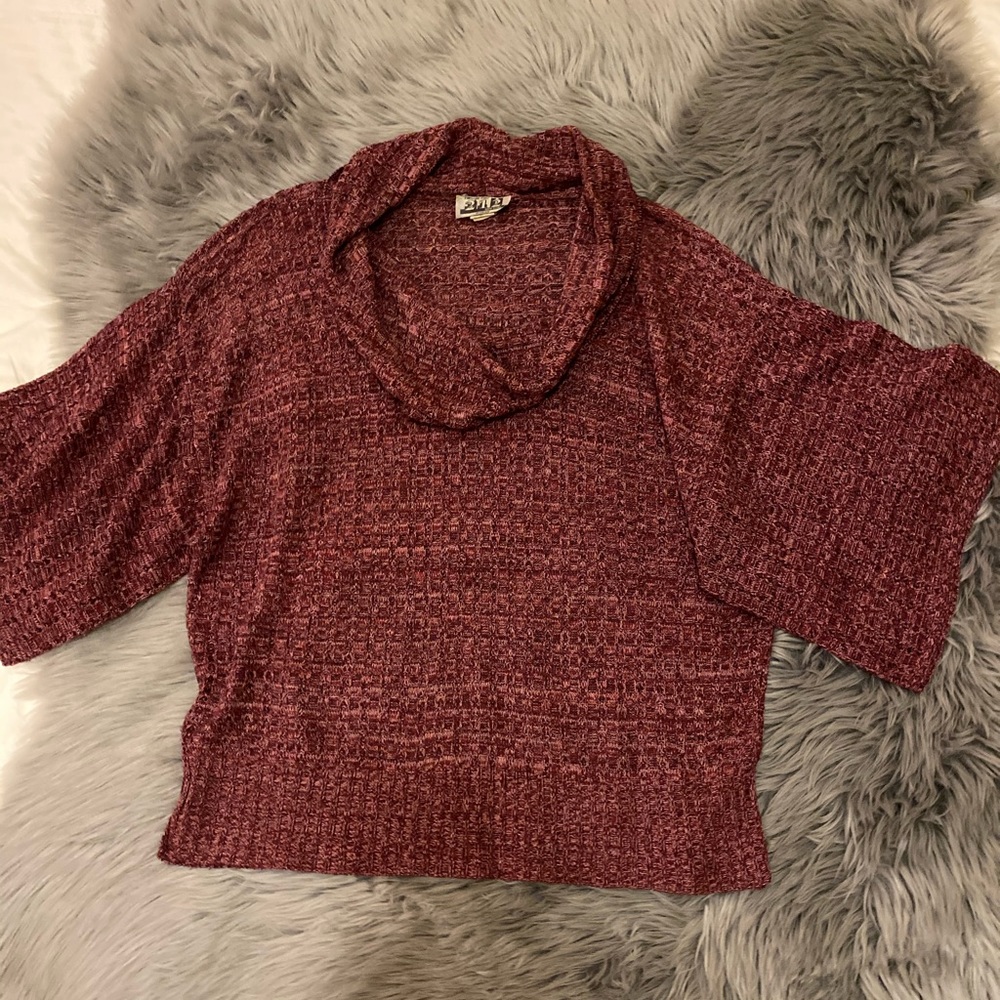 Women’s 212  cowl neck knit sweater 1X